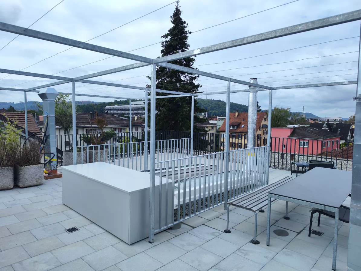 Pergola von Astorino Metallbau AG